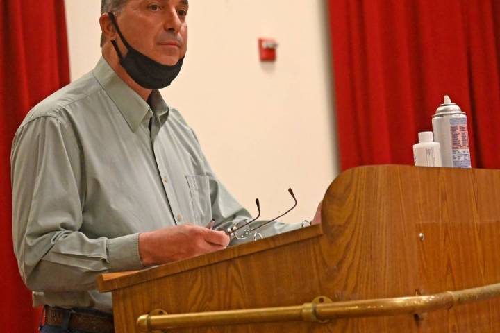 Richard Stephens/Special to the Pahrump Valley Times Nye County Commissioner Bruce Jabbour.