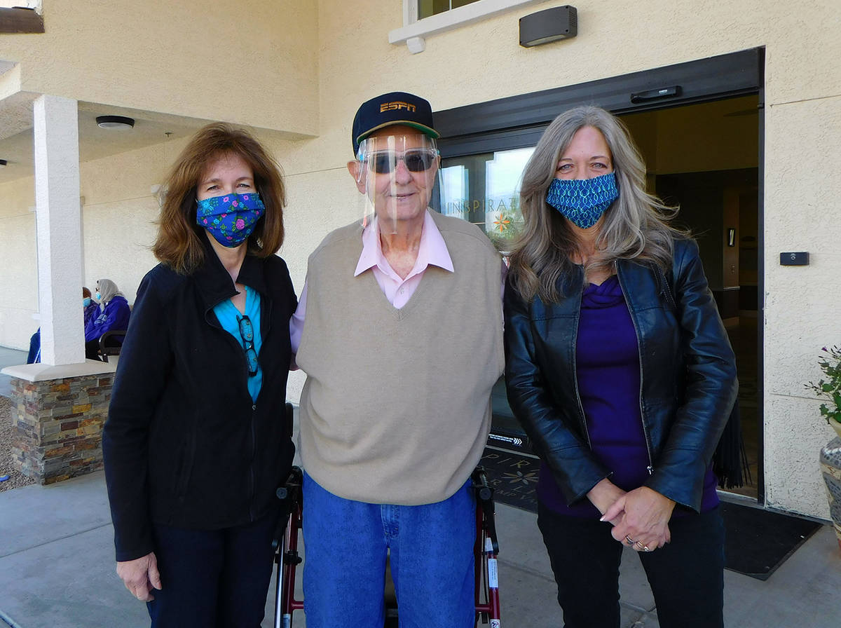 Robin Hebrock/Pahrump Valley Times Edwin Marcum, a survivor of COVID-19 and one of the inspirat ...