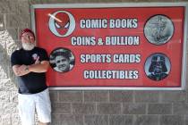Selwyn Harris/Pahrump Valley Times Hypno Comics owner George Chase is hosting a grand opening f ...