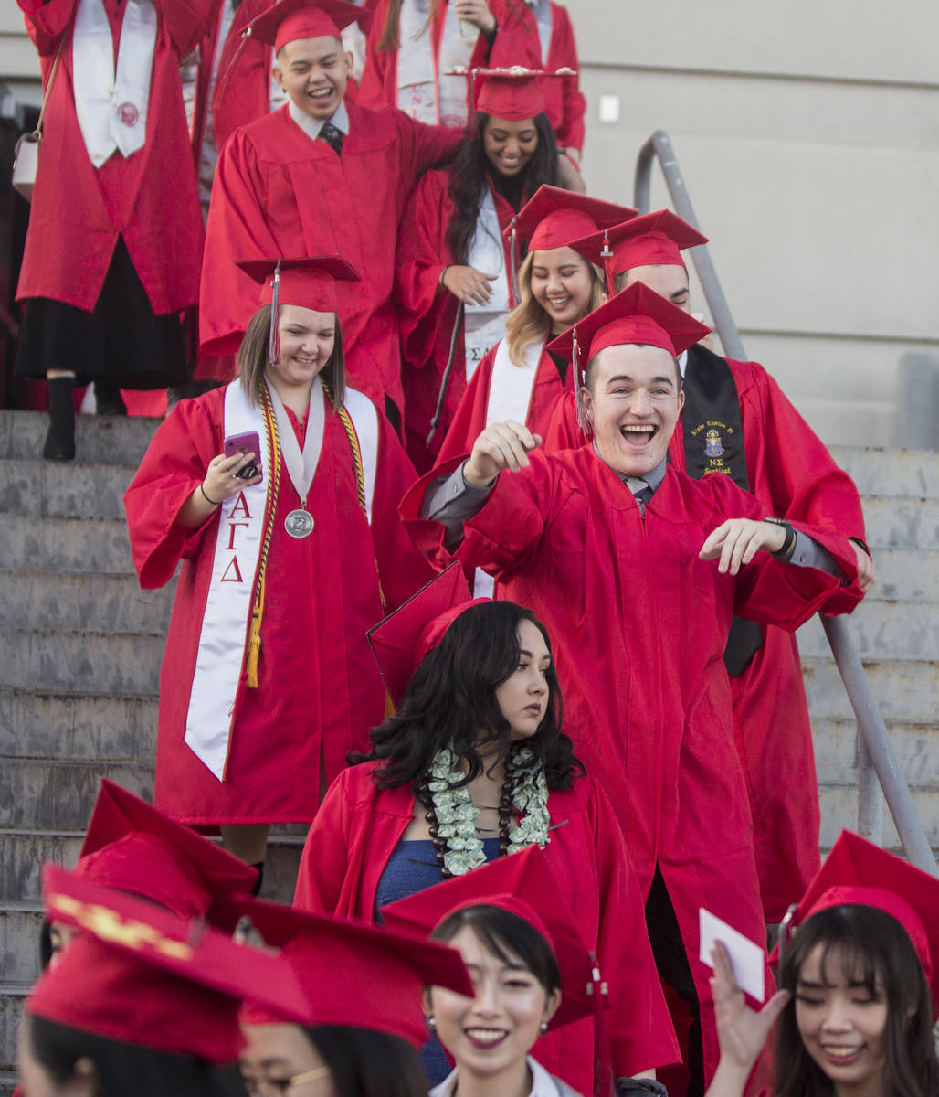 Special to the Pahrump Valley Times In-person graduation ceremonies will be held at UNLV and UN ...