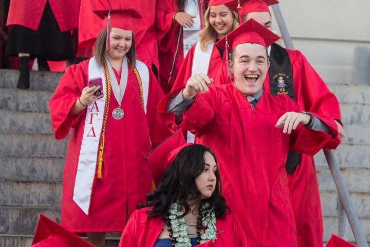 Special to the Pahrump Valley Times In-person graduation ceremonies will be held at UNLV and UN ...