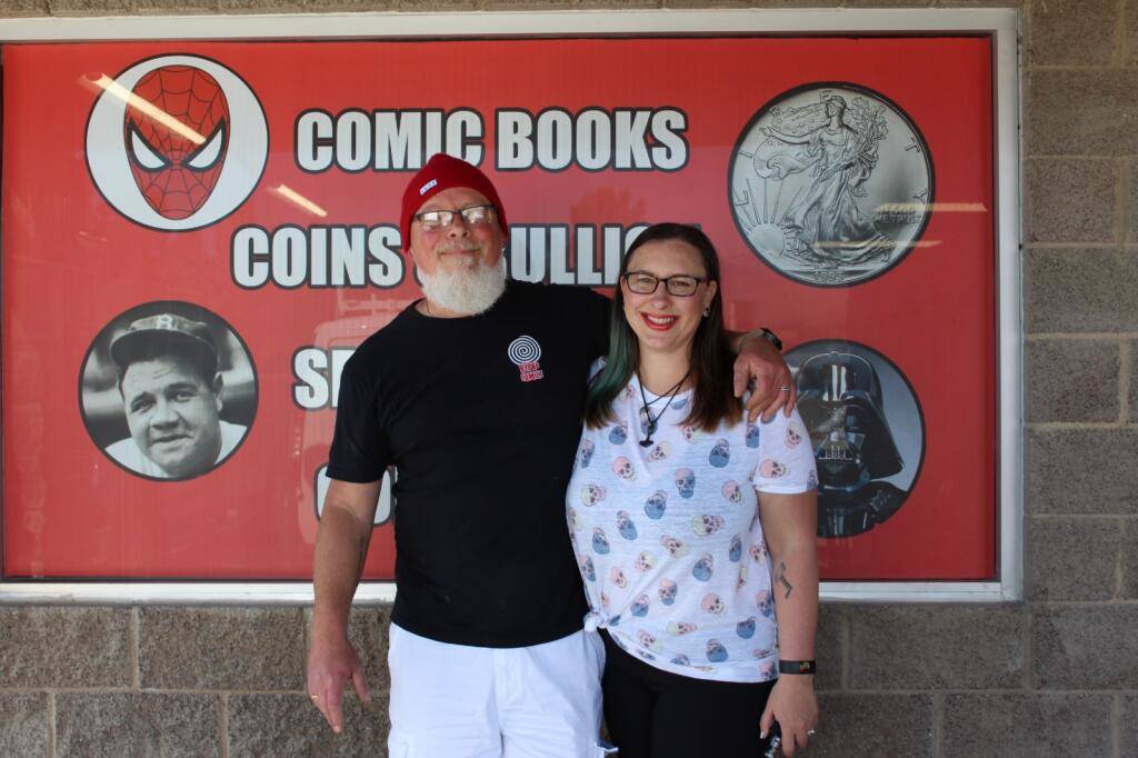 Alyssa Greenway/Special to the Pahrump Valley Times George Chase, owner of Hypno Comics stands ...