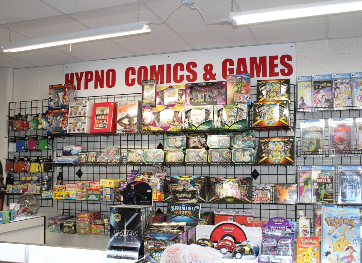 Alyssa Greenway/Special to the Pahrump Valley Times The new location of Hypno Comics at 720 Ea ...