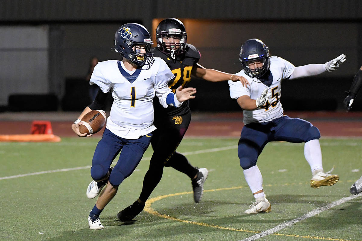 File photo Longtime rivals Boulder City and Pahrump Valley will be in the new Class 3A Mountain ...