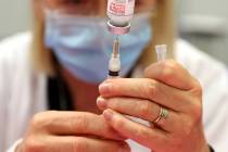 K.M. Cannon/Las Vegas Review-Journal Though eligibility to receive a COVID-19 vaccine has been ...