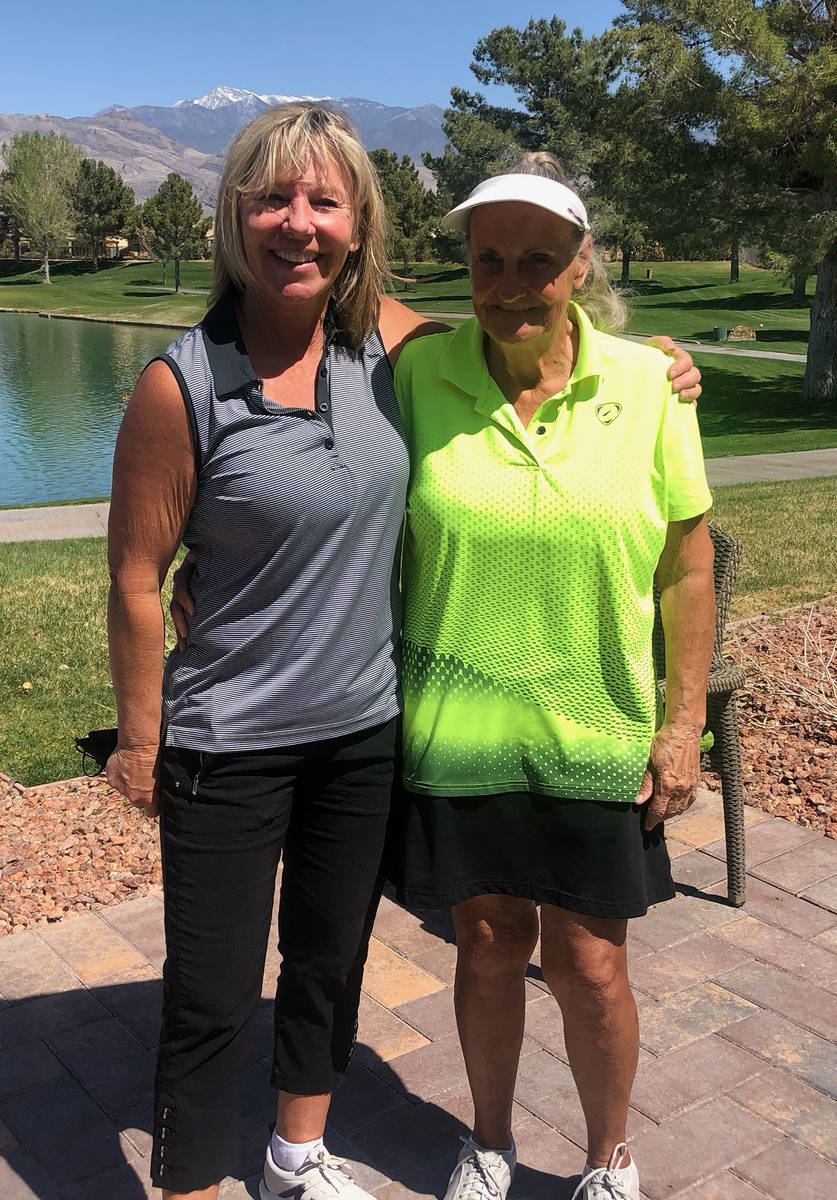Special to the Pahrump Valley Times Mountain Falls Women's Golf Association President Julie Flo ...