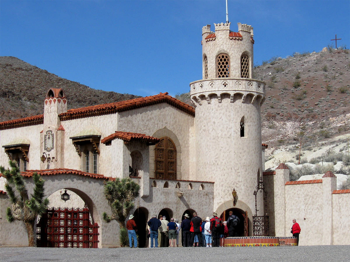 A look at Scotty's Castle prior to the October 2015 flood. (Las Vegas Review-Journal)