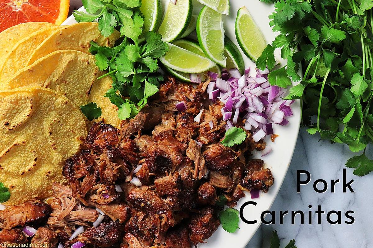 Patti Diamond/Special to the Pahrump Valley Times Carnitas means “little meats” in Spanish ...