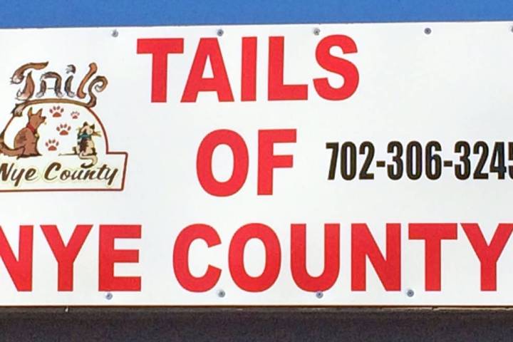 Robin Hebrock/Pahrump Valley Times Tails of Nye County was one of four nonprofits to receive fu ...