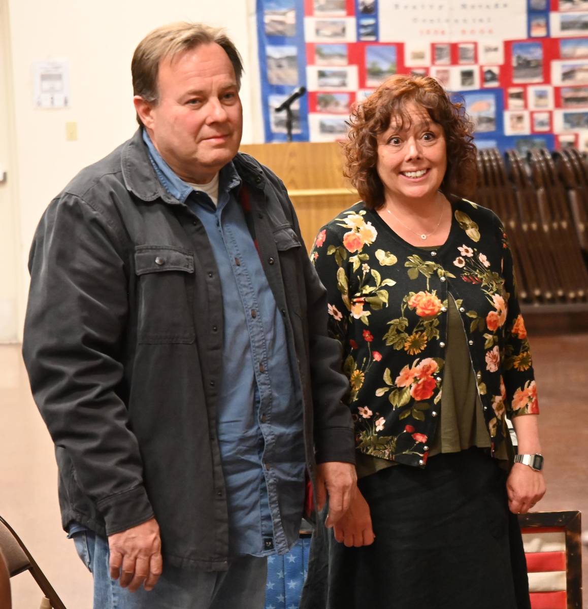 Richard Stephens/Special to the Pahrump Valley Times Carrie Radomski and her husband, George R ...