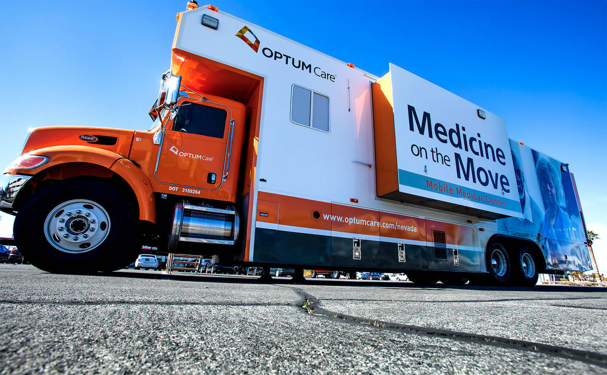 Special to the Pahrump Valley Times A mobile medical unit will be in Pahrump at 2210 Calvada B ...