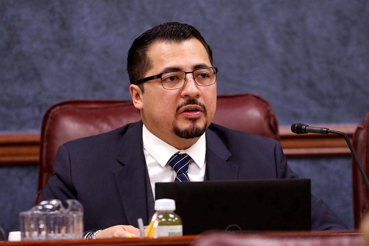 Assemblyman Edgar Flores, D-Las Vegas. (K.M. Cannon/Las Vegas Review-Journal) @KMCannonPhoto