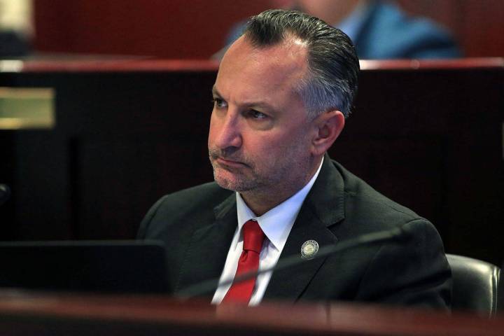 Sen. Chris Brooks, D-Las Vegas, seen in 2017. (Las Vegas Review-Journal)