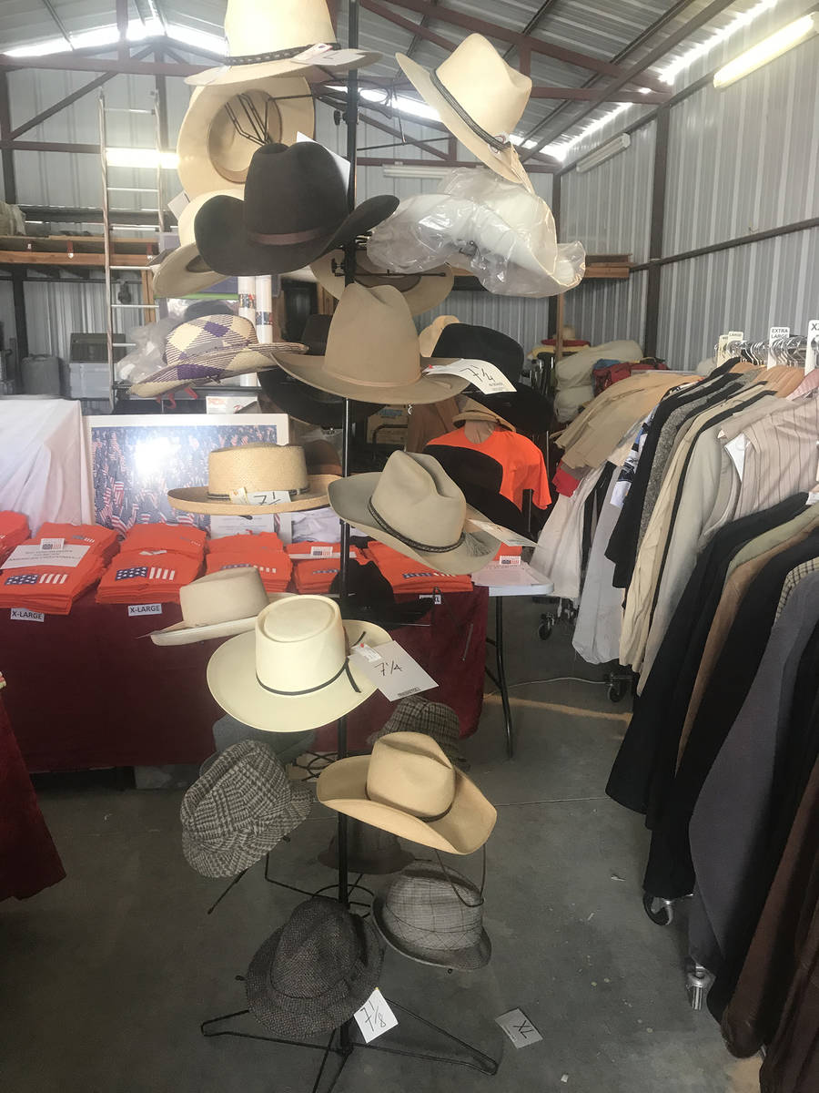 Special to the Pahrump Valley Times All of the clothing items will be sold at 50 percent off o ...