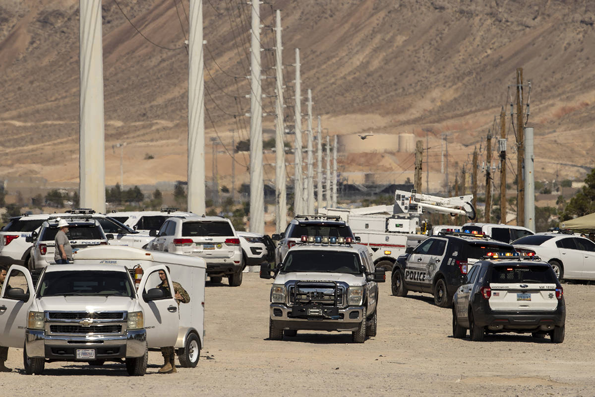 Nellis AFB craft crash kills pilot in northeast Las Vegas Pahrump