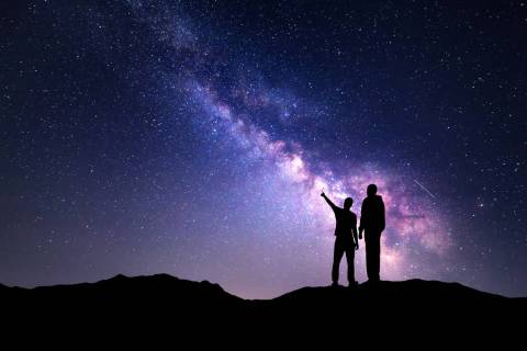 Getty Images Stargazers can catch some views in Tonopah at a monthly event starting on Saturda ...