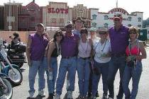 Special to the Pahrump Valley Times Pictured third from left, Larry McKay is joined by fellow m ...