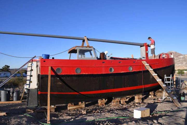 Richard Stephens/Special to the Pahrump Valley Times Everett Staley has spent the last two year ...