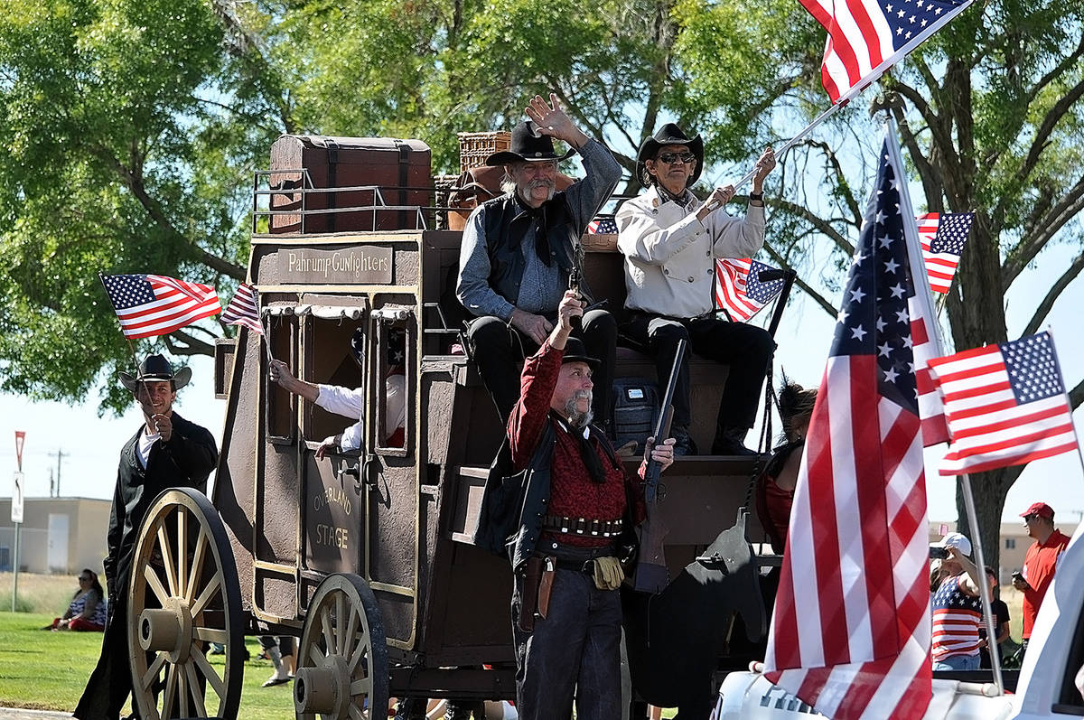 Horace Langford Jr./Pahrump Valley Times Members of the Pahrump Gunfighters have been a fixtur ...