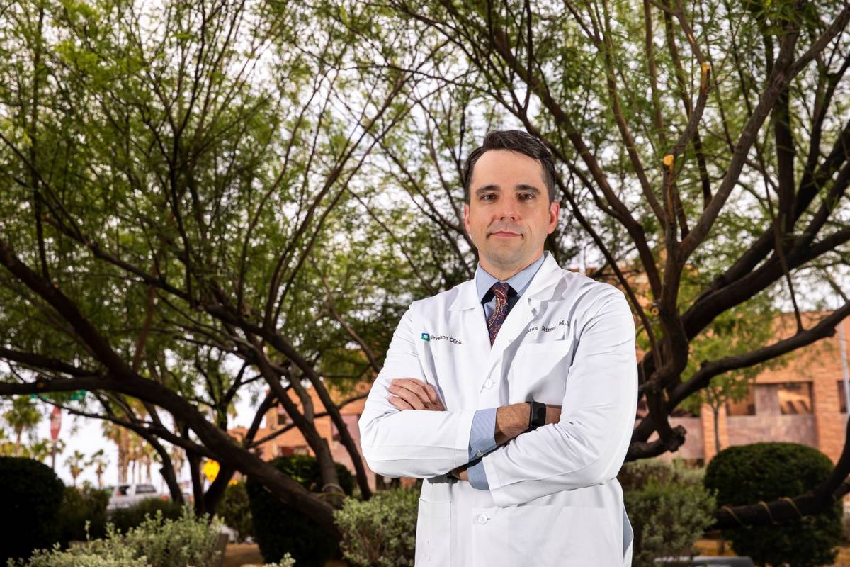 Dr. Aaron Ritter is the primary investigator for clinical trials of the drug, aducanumab, at th ...