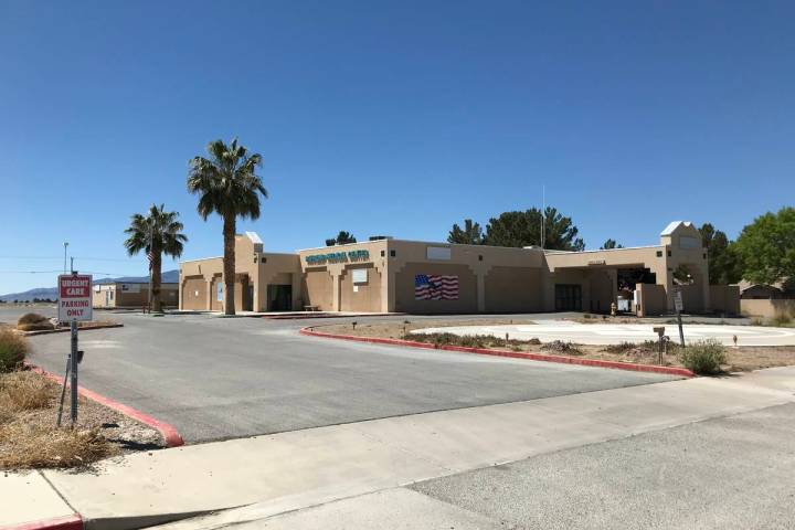 Robin Hebrock/Pahrump Valley Times The Pahrump Medical Center is located at 1501 E. Calvada Bou ...