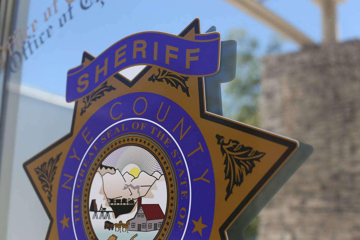 Rachel Aston/Las Vegas Review-Journal The Nye County Sheriff's office.
