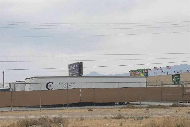 Robin Hebrock/Pahrump Valley Times All of the metal containers, such as the ones pictured here ...