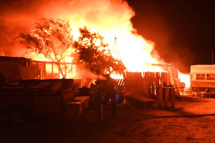 Special to the Pahrump Valley Times On Wednesday evening, June 9, fire crews were dispatched to ...