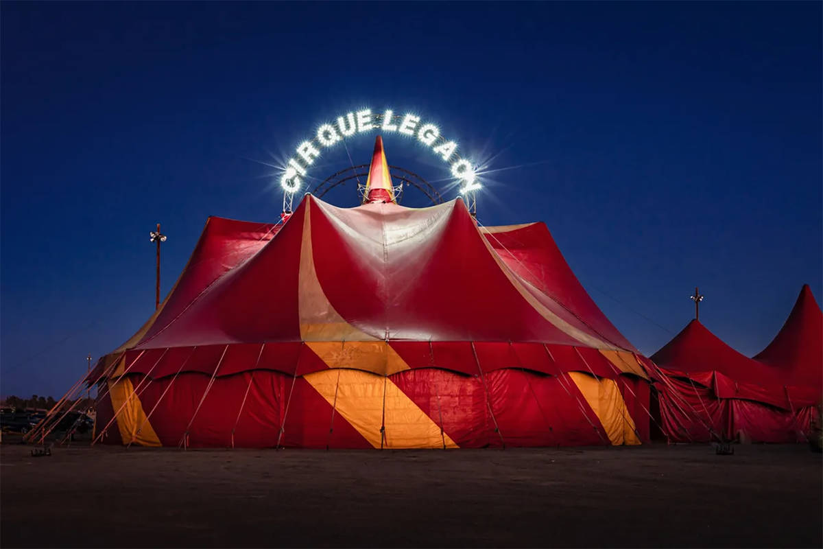 Special to the Pahrump Valley Times Cirque Legacy opens tonight at Petrack Park and will run th ...