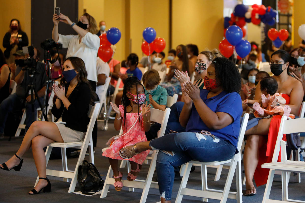 Politicians, children attend Las Vegas ceremony Pahrump