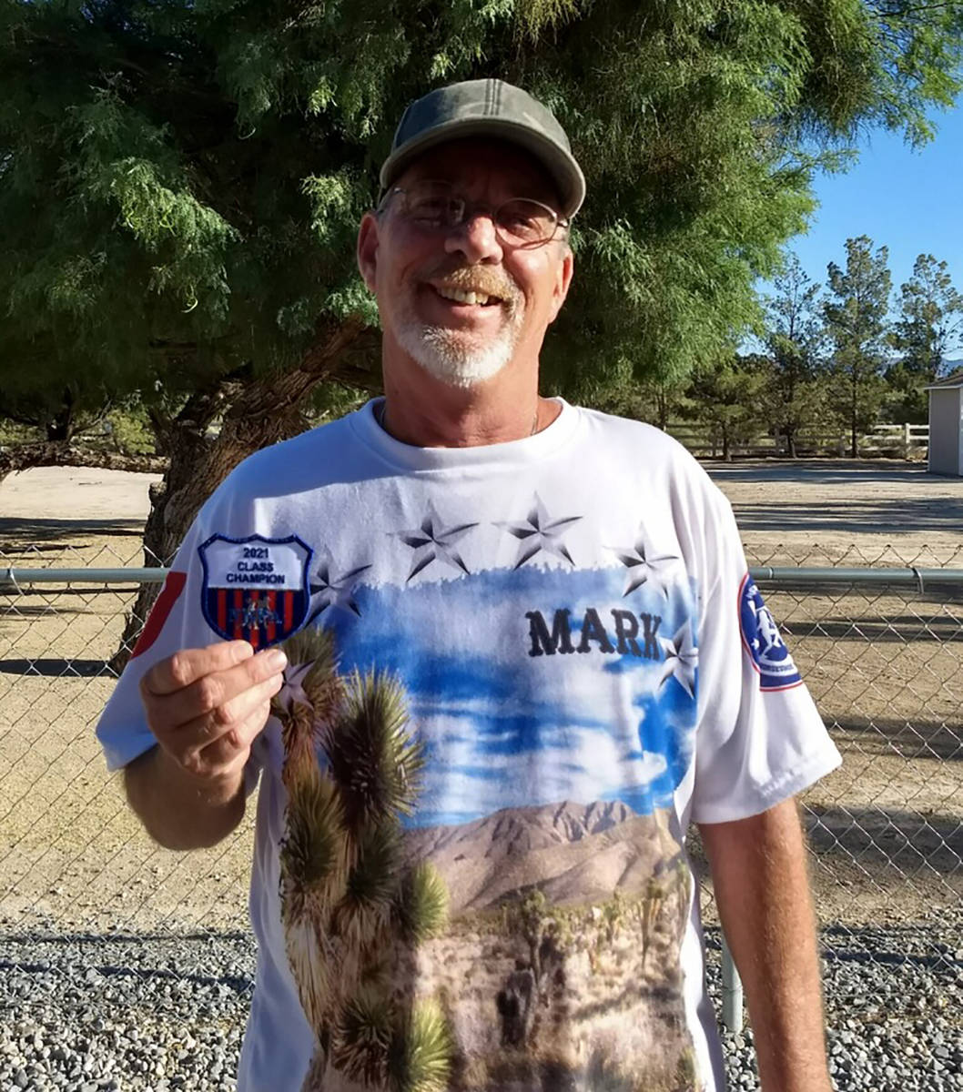 Lathan Dilger/Special to the Pahrump Valley Times Mark Kaczmarek of Pahrump won a playoff to cl ...