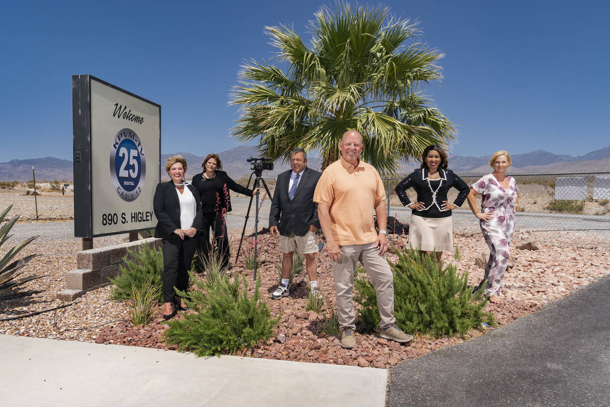 Gilles Mingasson/HBO The owners and on-air talent of a Pahrump TV station are headed to HBO in ...