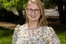Robert Moore/Special to the Pahrump Valley Times Katelyn Brinkerhoff is working with Master Ga ...