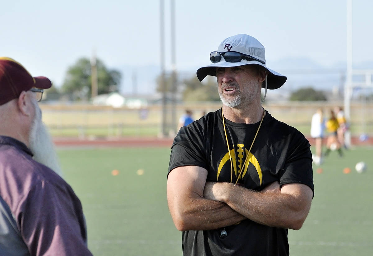 Horace Langford Jr./Pahrump Valley Times With Pahrump Valley High School's girls soccer team go ...