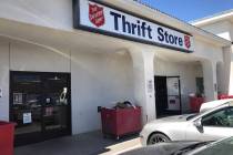 Jeffrey Meehan/Pahrump Valley Times The Salvation Army Family Thrift Store in Pahrump at 240 Da ...