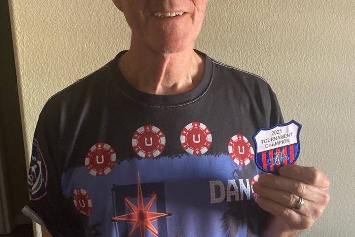 Lathan Dilger/Special to the Pahrump Valley Times Dan Dunn of Las Vegas connected for 66 ringer ...