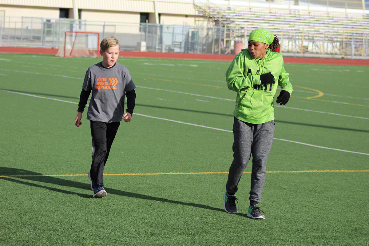 File photo The one and only: PVHS alum Dominique Maloy, here working with a then-11-year-old Da ...