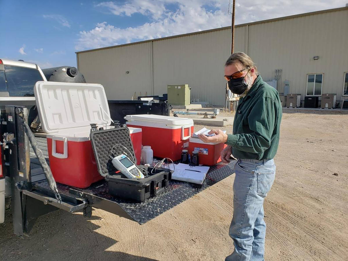 Special to the Pahrump Valley Times The Nye County Tritium Sampling and Monitoring Program has, ...