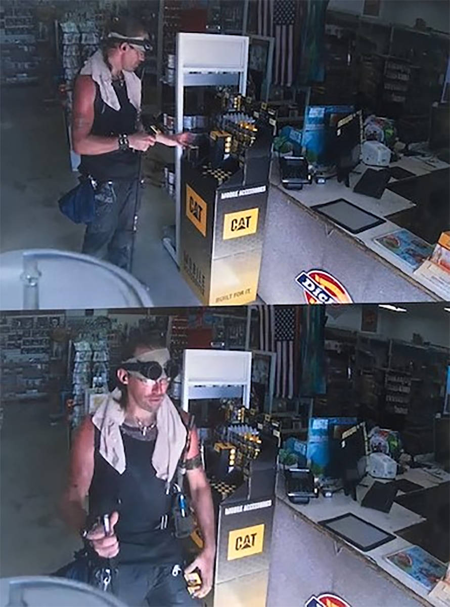 NCSO: Surveillance footage captured the suspect allegedly committing larceny of a local busines ...