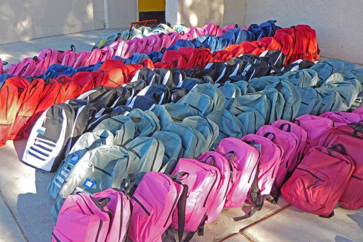 Robin Hebrock/Pahrump Valley Times This file photo from the 2020 Back to School Fair shows the ...