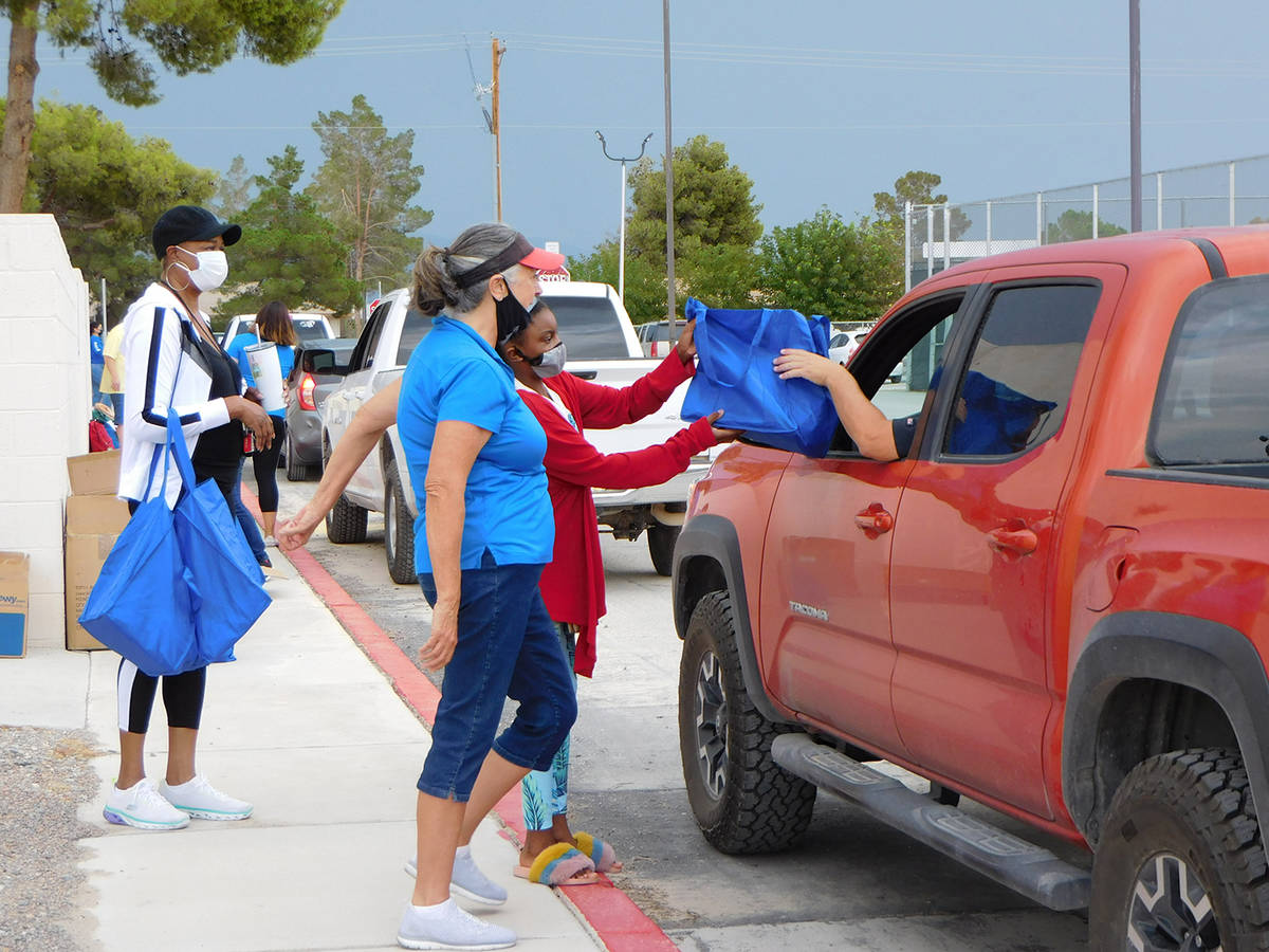 Robin Hebrock/Pahrump Valley Times The 2021 Back to School Fair in Pahrump was held on Saturday ...