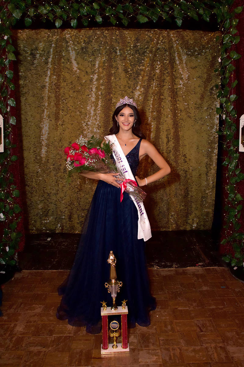 Maughan Photography PVHS Junior Brenna Quinones earned the 1st Attendant award as well as tying ...