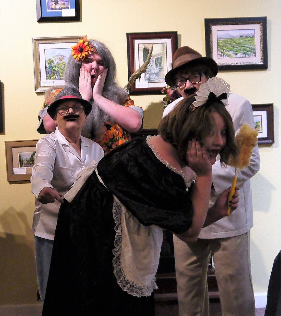 Shadow Mountain Community Players Five local players will fill the roles for the “Chase Me U ...
