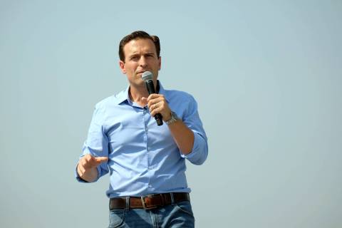 Adam Laxalt condemned a "cancerous leftist culture" in his remarks to the crowd at the 6th annu ...