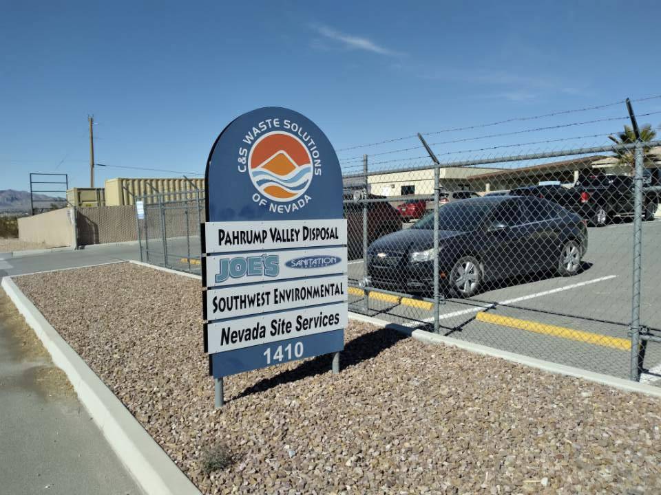 Selwyn Harris/Pahrump Valley Times Pahrump Valley Disposal has been acquired by Waste Connecti ...