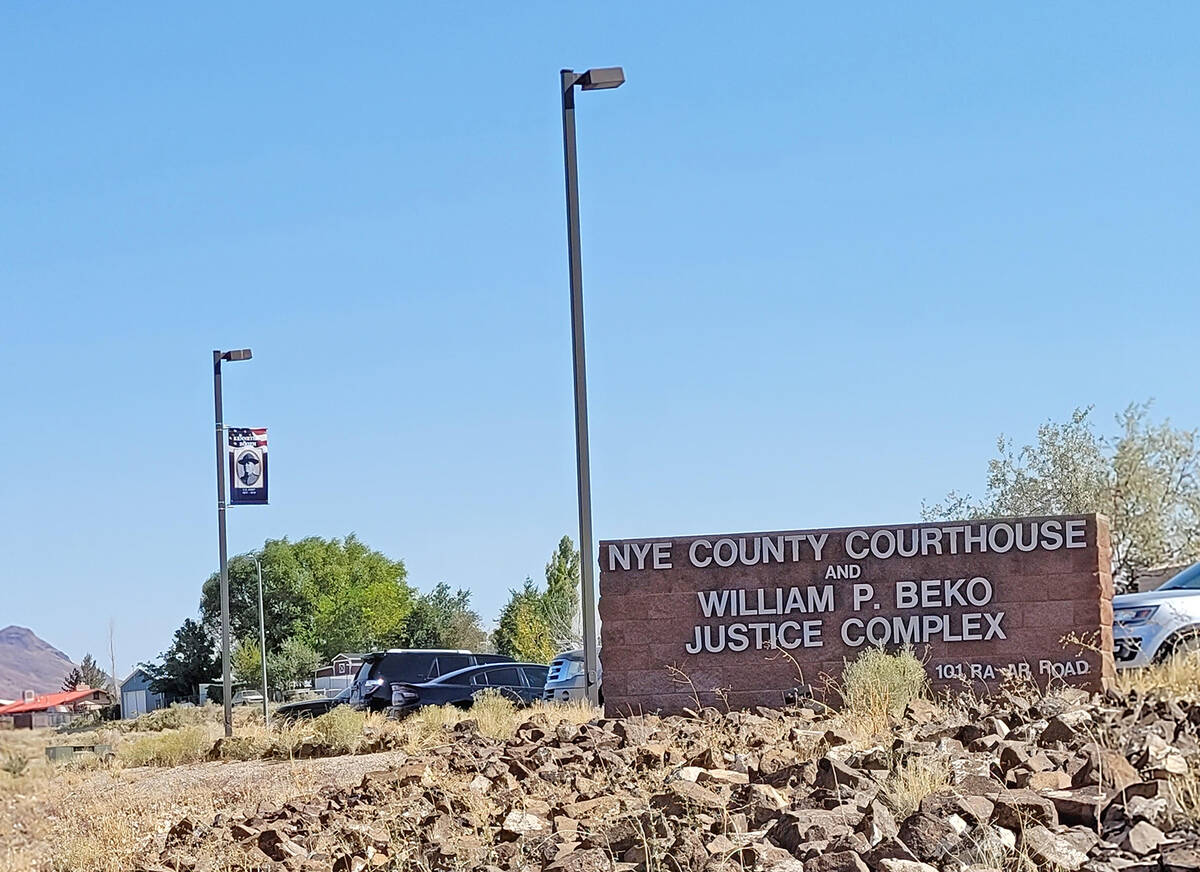Teresa Martin/Tonopah Times-Bonanza The Nye County Courthouse in Tonopah is slated for a variet ...