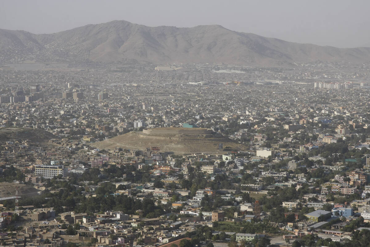 Getty Images View of the Afghan capital city