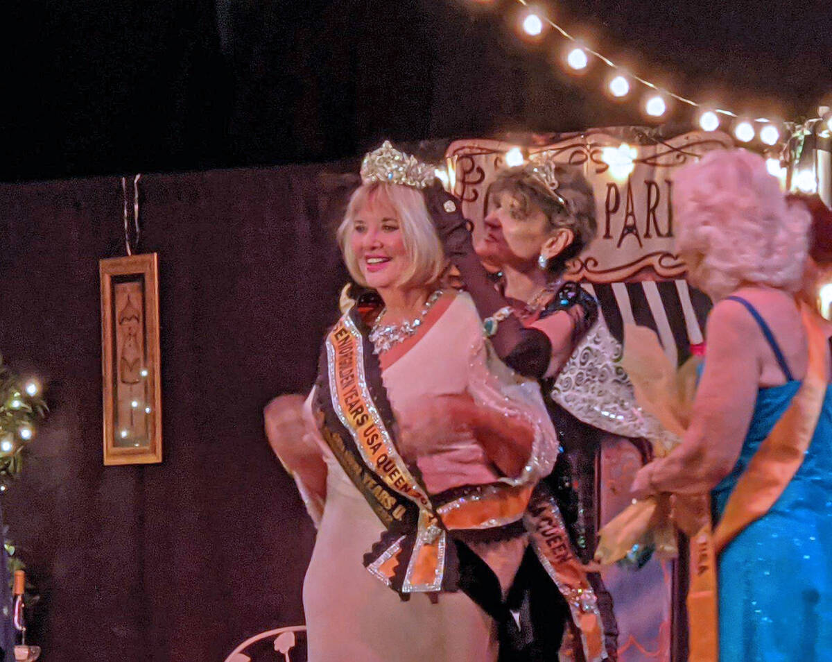 Mark Moore/Special to the Pahrump Valley Times This photo shows the crowning moment when 2019 Q ...