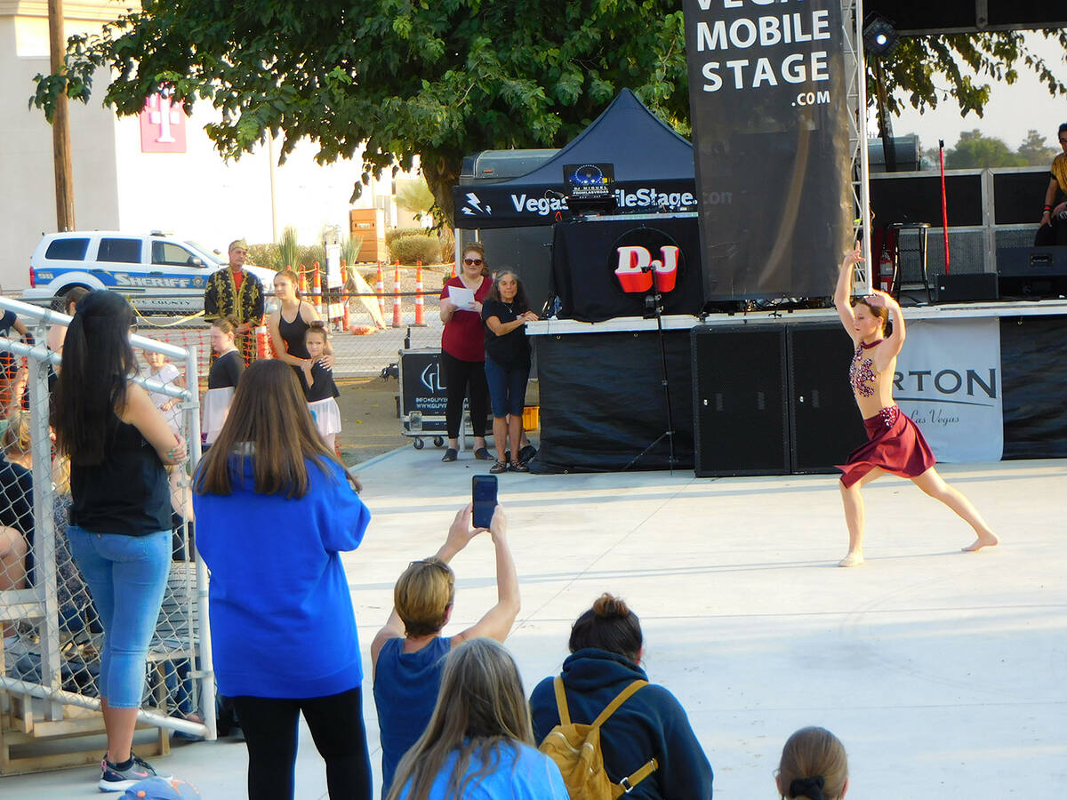 Robin Hebrock/Pahrump Valley Times Entertainment was a big feature at the Pahrump Fall Festival ...