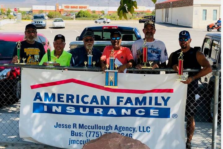 Courtesy Nevada State Horseshoe Pitching Association The winners from the Courtesy Nevada State ...